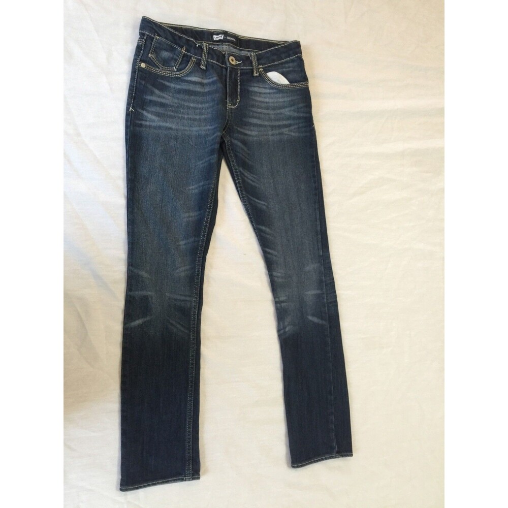 LEVIS SKINNY GIRLS JEANS SIZE 14 ADJ WAIST